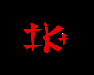 International Karate+ title screen for Amiga CD32